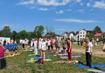 Любители йоги собрались в Приоратском парке Гатчины, чтобы помедитировать и отметить Международный день йоги. Об этом сообщили в пресс-службе комитета по спорту Ленобласти.
