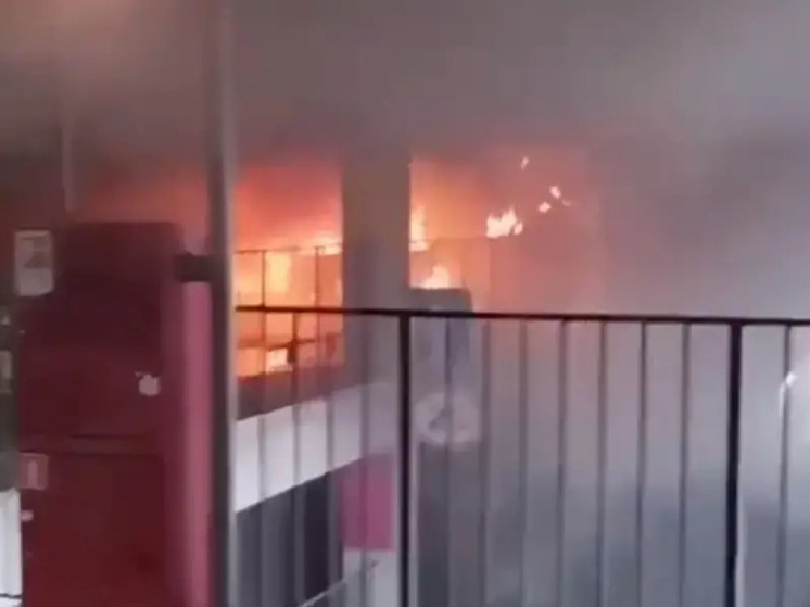 Названа предположительная причина пожара в ТЦ «Галерея» в Видном