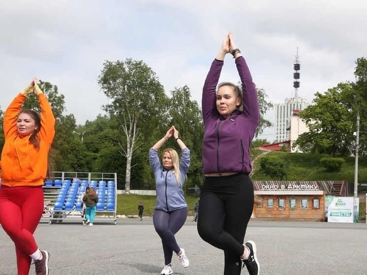 В Архангельске отметили XXXIV Всероссийский олимпийский день