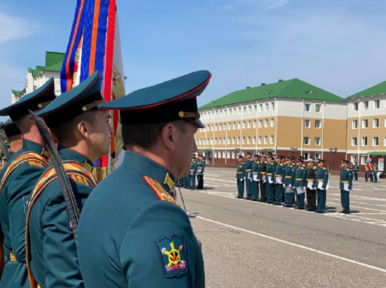 В костромской академии РХБ состоялся выпуск молодых офицеров