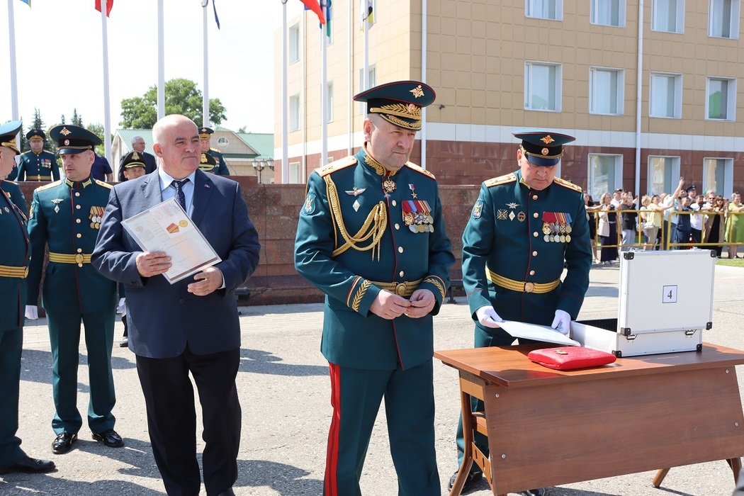 В костромской академии РХБ состоялся выпуск молодых офицеров