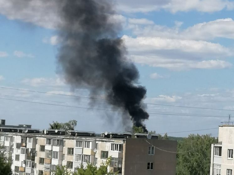 18 июня в Рыбном под Рязанью загорелся жилой дом