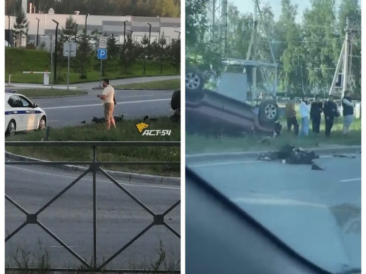 Под Новосибирском внедорожник сбил подростка на мопеде