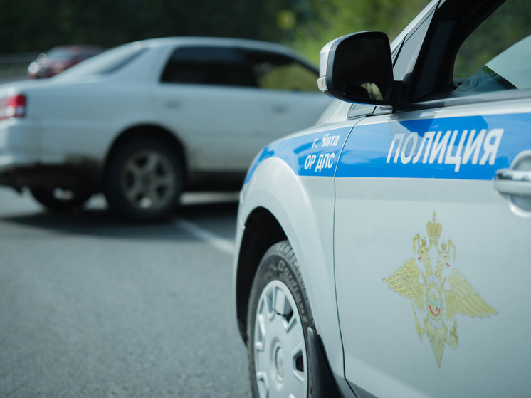Полиция устроила погоню по центру Читы за пьяным водителем
