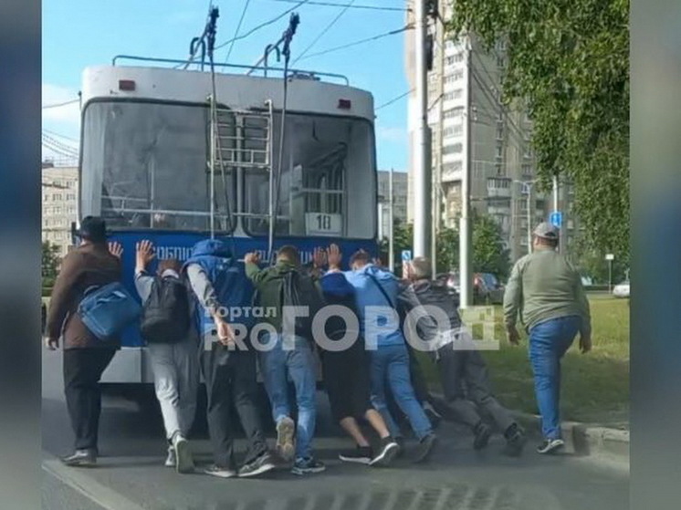 Схема 18 троллейбуса чебоксары