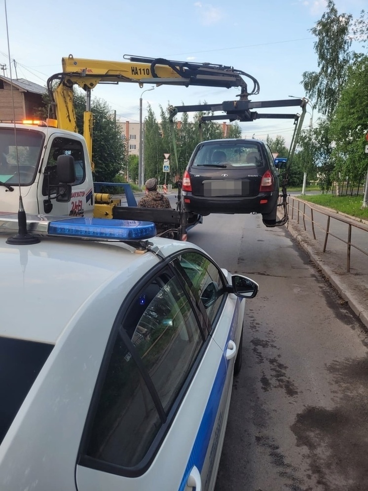 Автоинспекторы оставили без машин 14 нарушителей в Петрозаводске