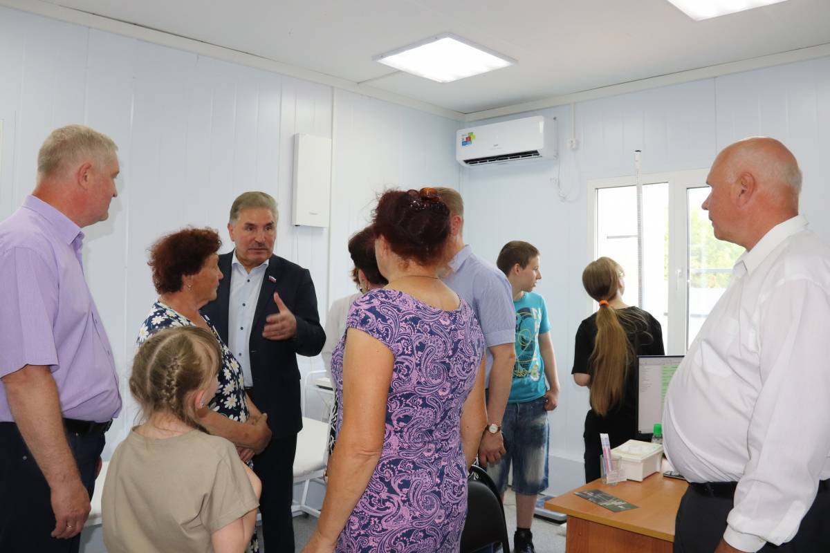 В поселке Губачево Костромского муниципального района открылся новый фельдшерско-акушерский пункт