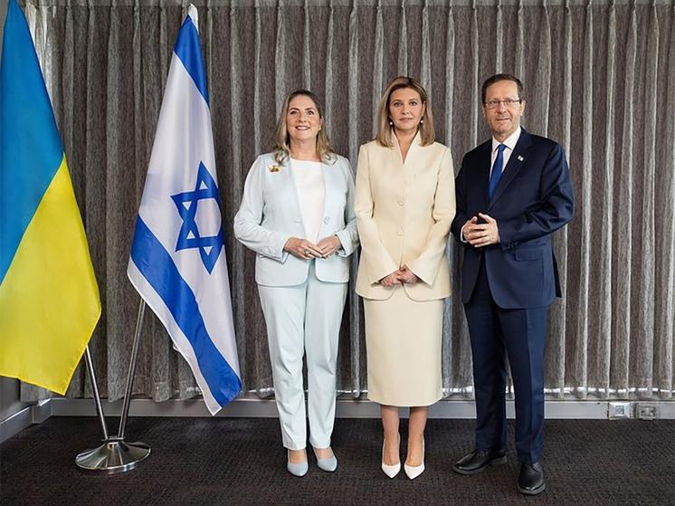 Жена президента Украины Елена Зеленская посещает Израиль с официальным визитом