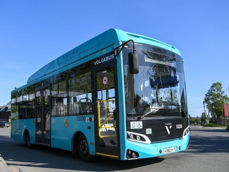 Новые автобусы вышли еще на два маршрута в Петрозаводске