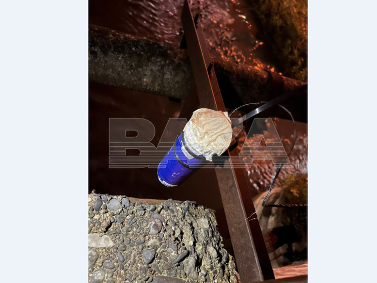Во Владикавказе местный житель обнаружил на пешеходном мосту предмет, похожий на СВУ