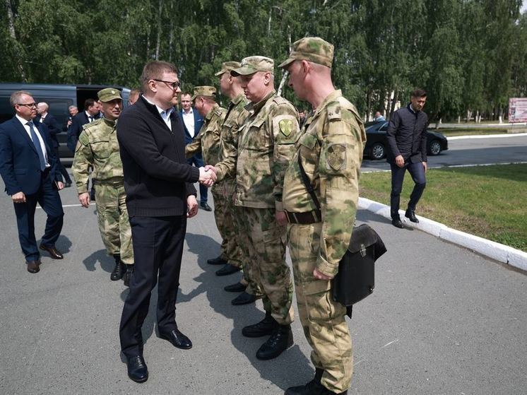 Южноуральским бойцам Росгвардии передали новое оборудование