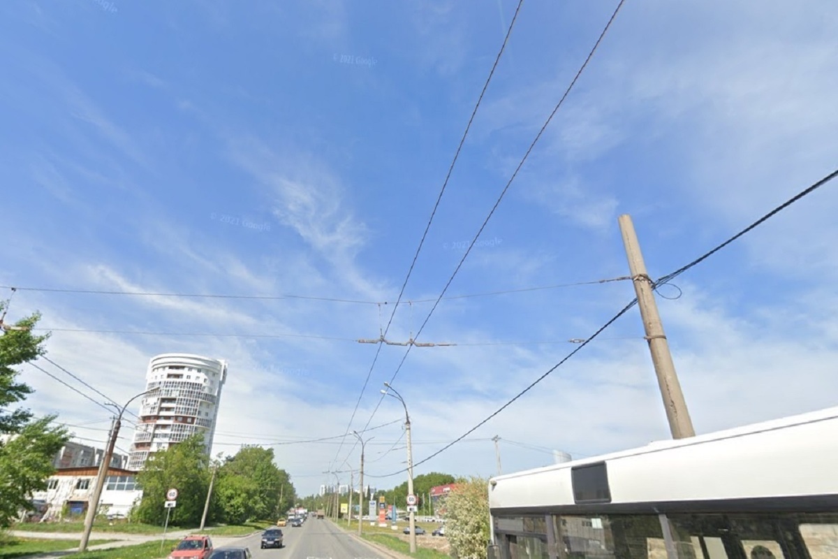 Карта выделенных полос в екатеринбурге