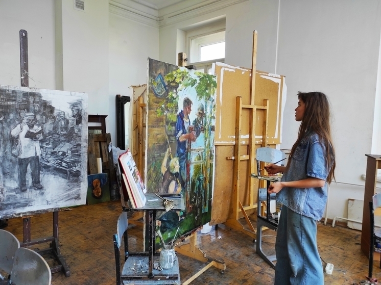 Выпускники пензенского художественного училища готовят дипломные работы