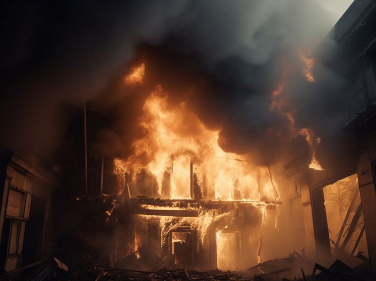В Тамбовской области горит пороховой завод: есть погибшие