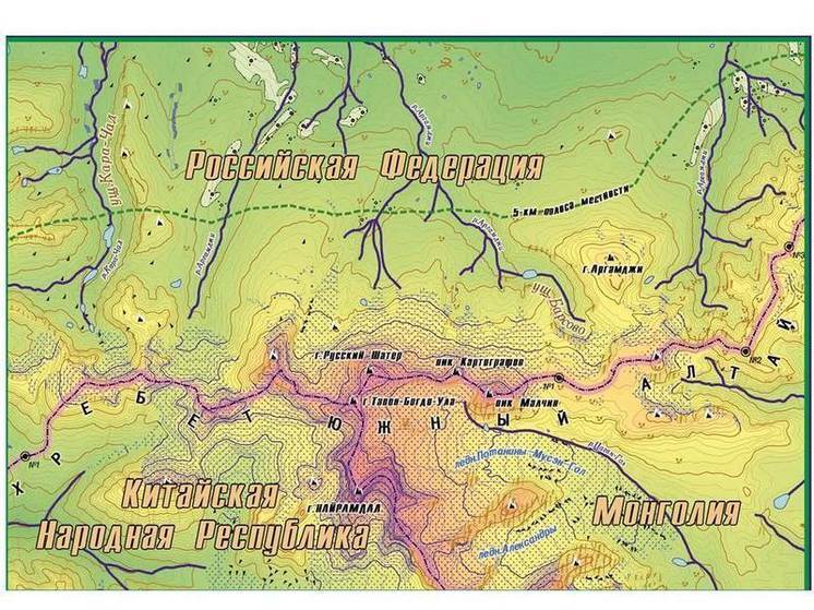 Алтайские пограничники напомнили туристам, как не нарушить закон при восхождении на Белуху и Таван-Богдо-Ула