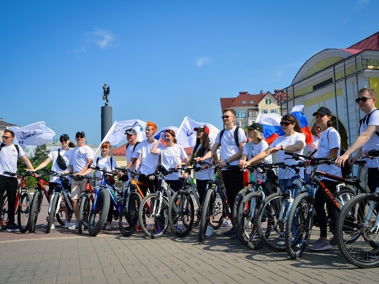 Волонтеры-нефтетранспортники организовали велопробег