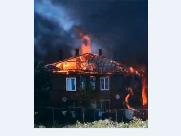 Подробности страшного пожара в Медгоре рассказали в МЧС Карелии