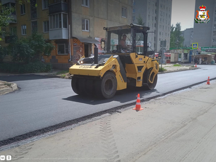 В Смоленске на улице Пригородная продолжаются дорожные работы