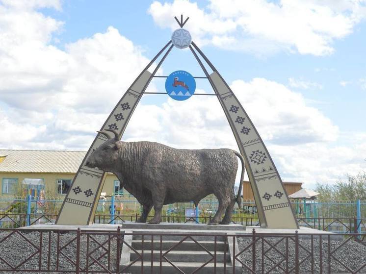 В селе в Эвено-Бытантайском улусе Якутии открыли сквер