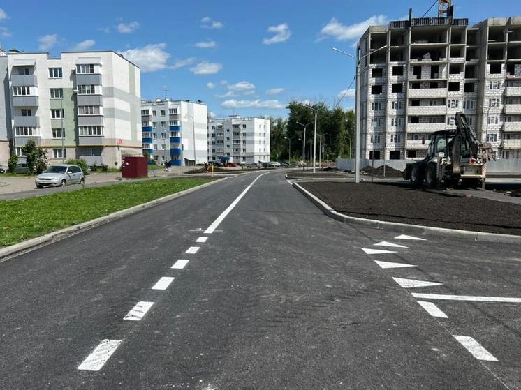 В пензенском микрорайоне Заря открыли новую дорогу