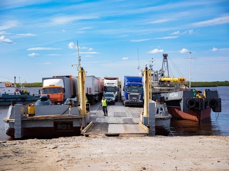 На переправе через Усть-Усу увеличат количество паромов