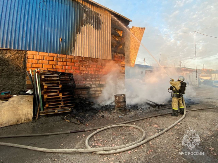 В Мурманске ликвидировали пожар – пострадала «Газель»