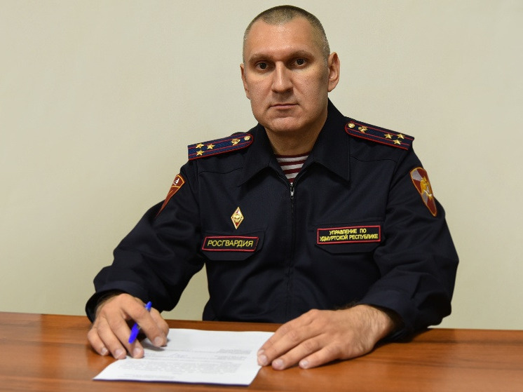 Полковник полиции Вячеслав Рыскин возглавил в Удмуртии Центр лицензионно-разрешительной работы Росгвардии