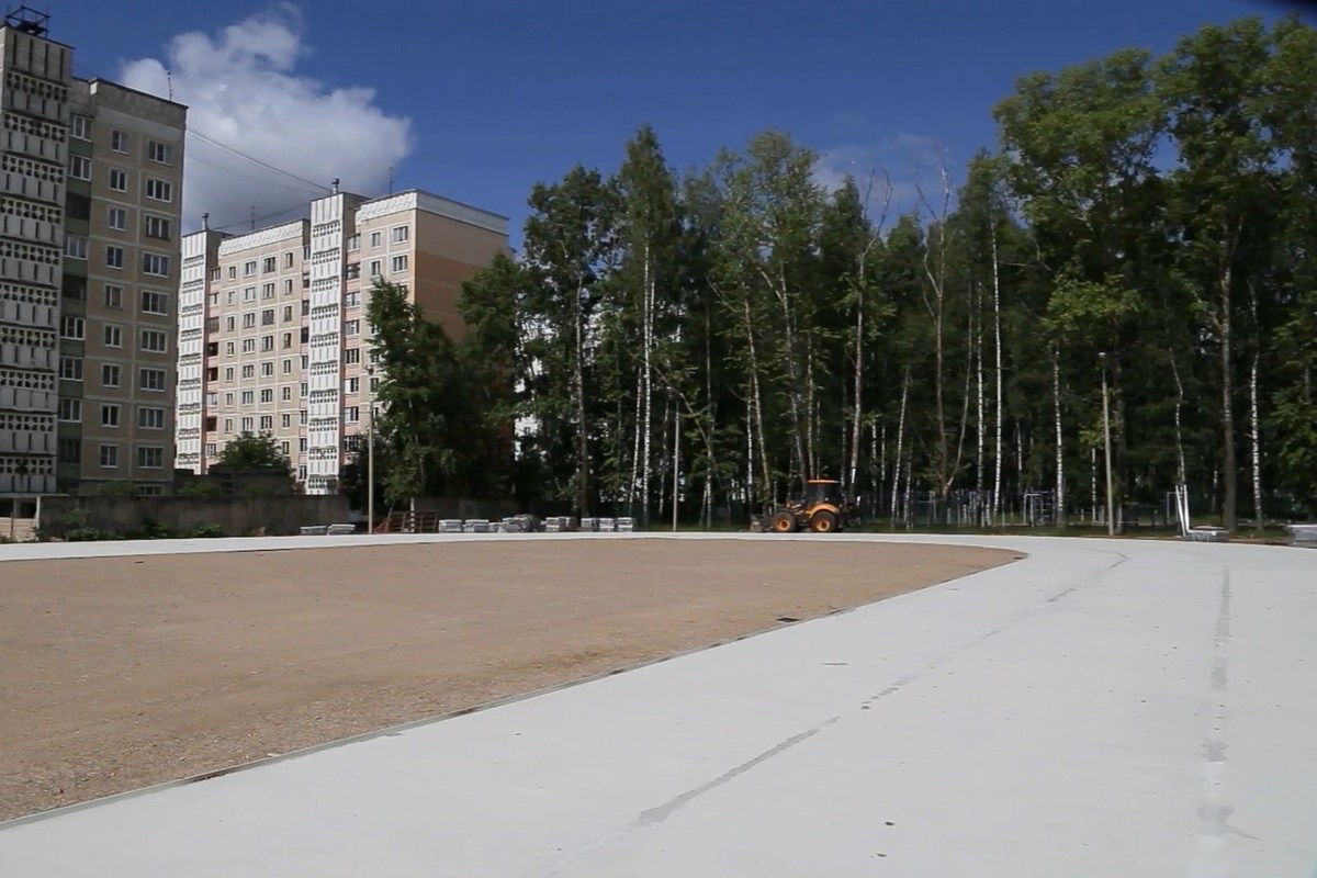 Кострома спортивная: в Давыдовских микрорайонах близится к концу постройка тренировочной базы для конькобежцев
