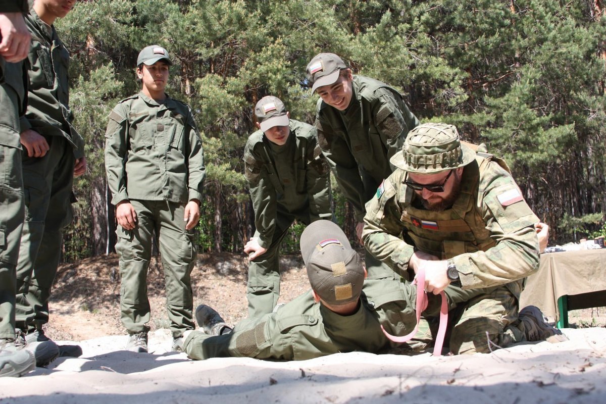 Проект военно патриотического лагеря