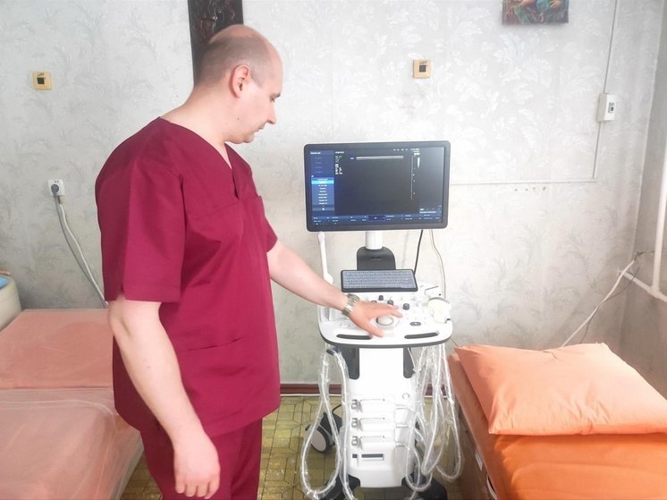 Докучаевская больница получила новый аппарат УЗИ