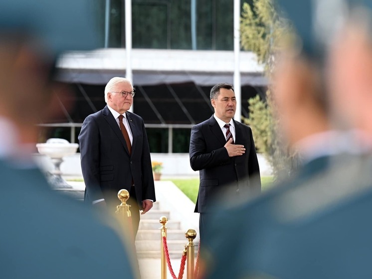 Садыр Жапаров встретился с президентом Германии