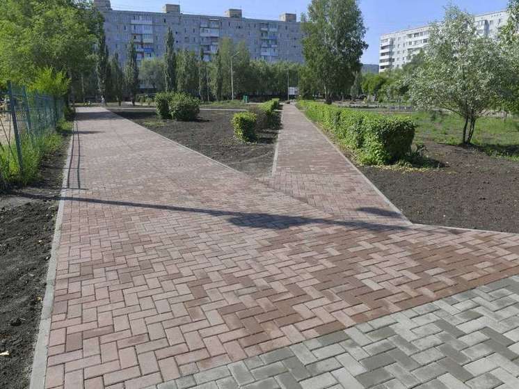В Омске третий этап благоустройства Зелёного острова идёт с опережением графика