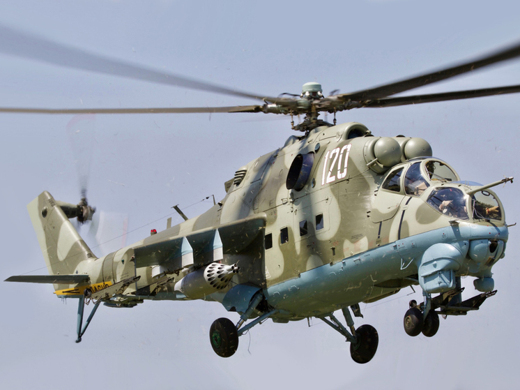 Минобороны Белоруссии сообщило о жесткой посадке вертолета Ми-24
