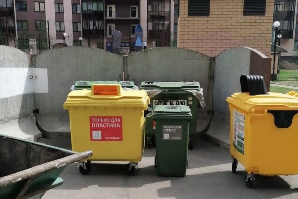 В Гатчине появятся новые баки для раздельного сбора отходов