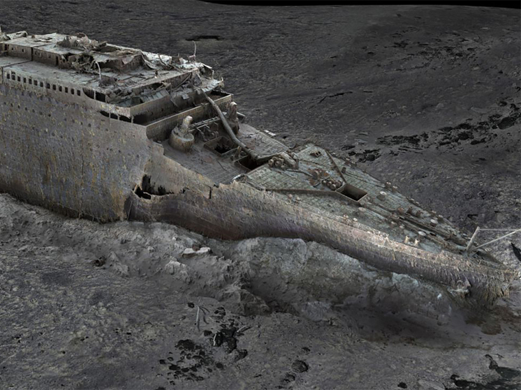 Пять деталей раздавленного водой батискафа "Титан" нашли на дне рядом с "Титаником"