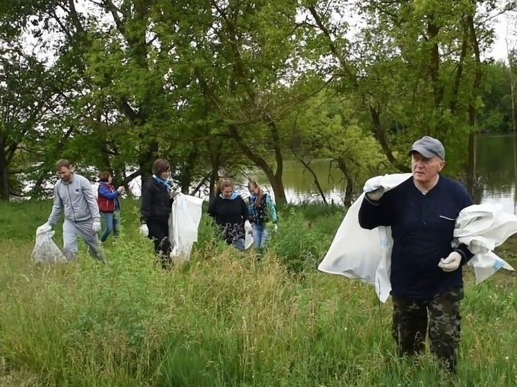 На прудах Касторенского района Курской области прошла акция «Вода России»
