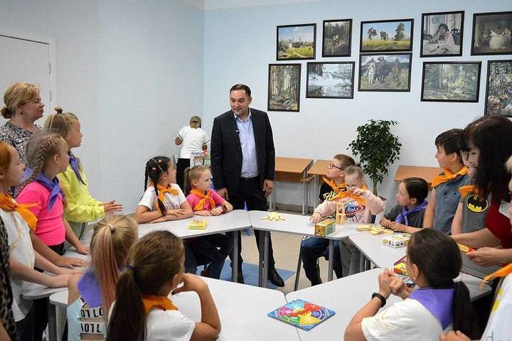 Пензенский министр образования навестил детей в школьном лагере