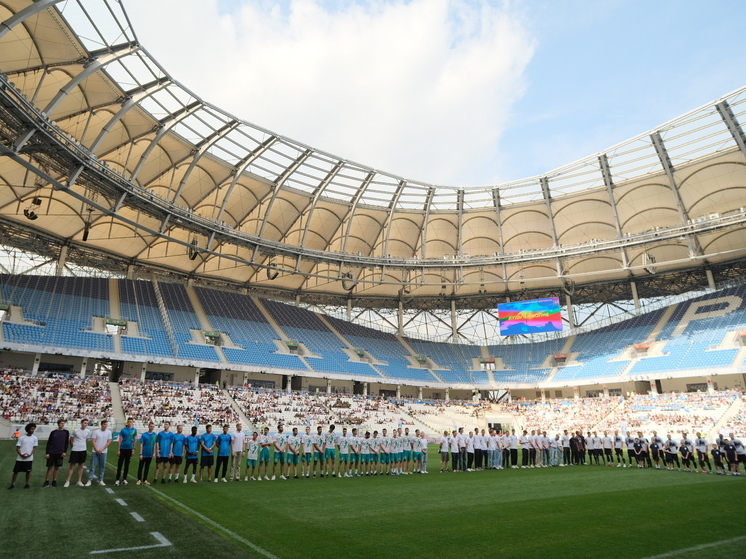 Студенческий футбольный матч на «Волгоград Арене» посмотрели 11 тысяч зрителей