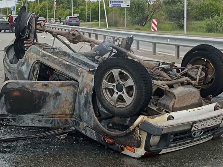 В Омске пьяный водитель устроил смертельное ДТП с возгоранием в Кировском округе