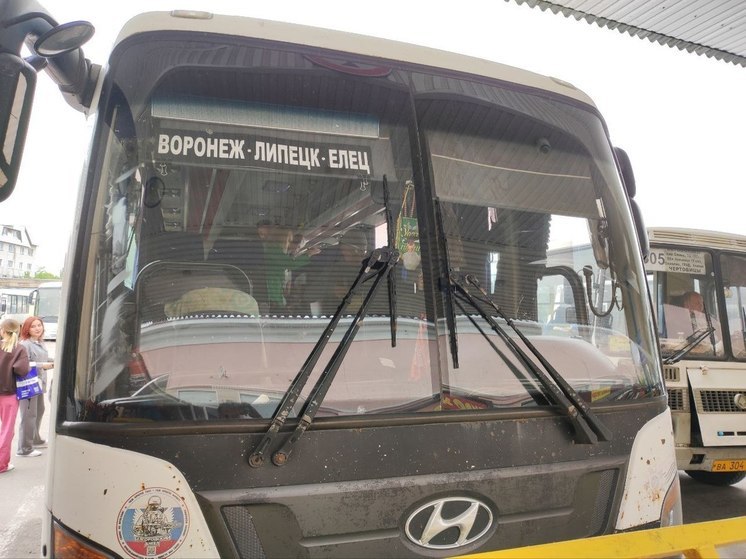 Рейсовые автобусы из Воронежа в Москву и Липецк отменены из-за приостановки движения по М4