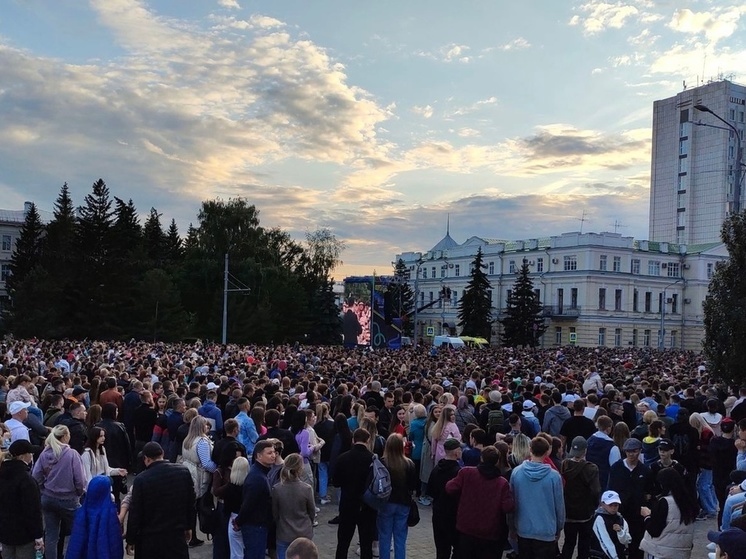 День молодежи в Омске посетили 100 тысяч человек