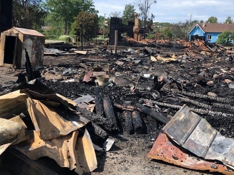 Красный Крест просит помочь пострадавшим от страшного пожара в райцентре Карелии