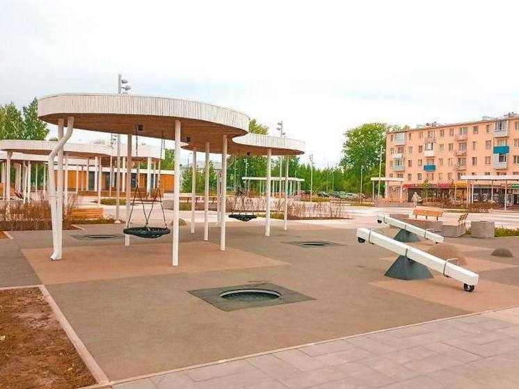 Обновленная городская площадь с амфитеатром открылась в Светогорске