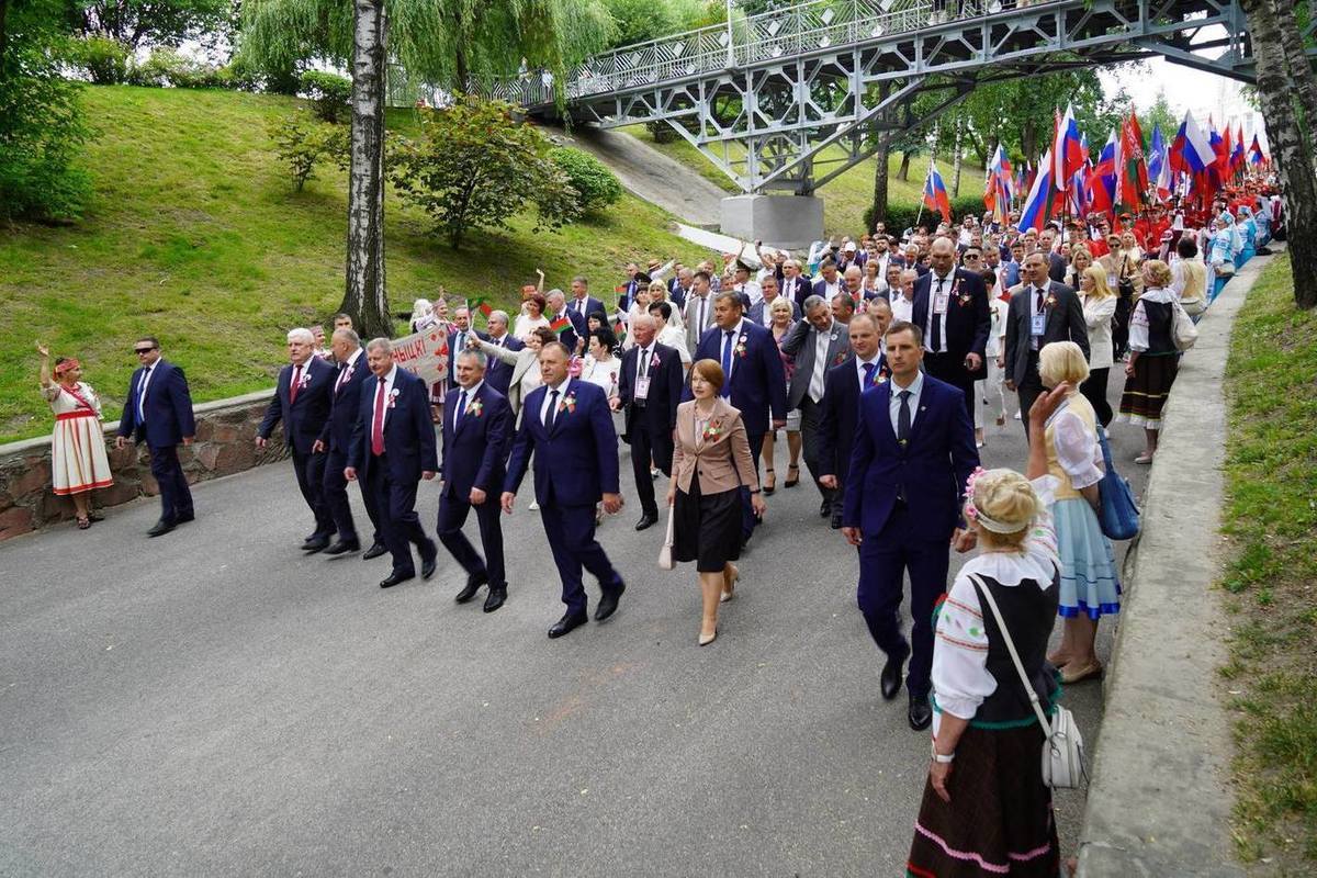 Брянцы стали участниками фестиваля «Славянское единство» в Гомеле