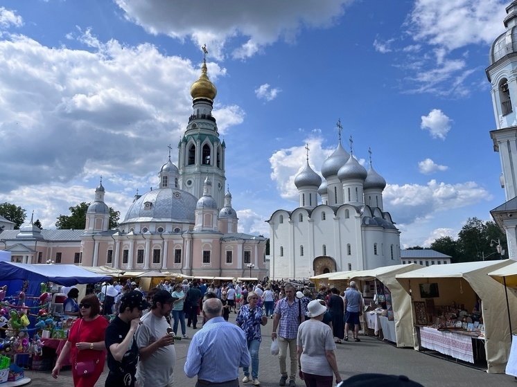 Более 140 тысяч человек отметили день рождения Вологды