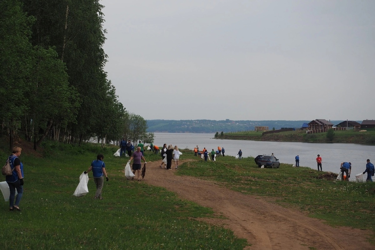 В Перми жители Голованово, Малых рек и Нижней Васильевки участвуют в  экологическом проекте «Малым рекам – чистые берега» - МК Пермь