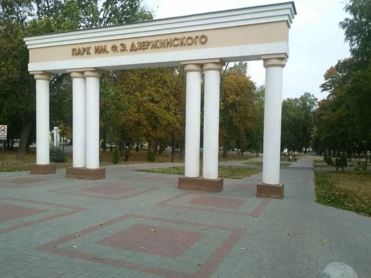 Старовойт поручил взять на контроль состояние отремонтированного 4 года назад парка им. Дзержинского