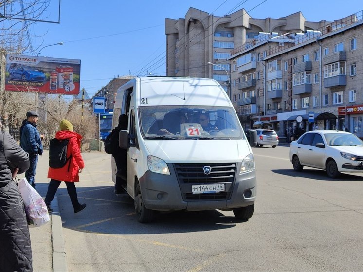 Пять маршруток изменят схему движения в Чите из-за ремонта теплотрассы