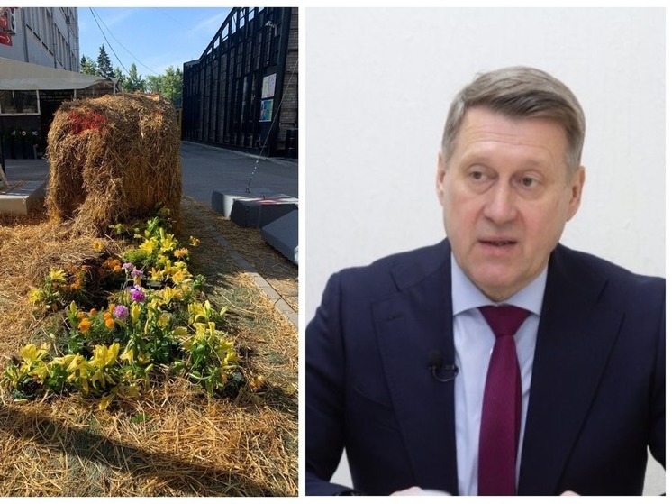 Мэр Новосибирска Локоть поручил восстановить цветочные композиции на улице Ленина