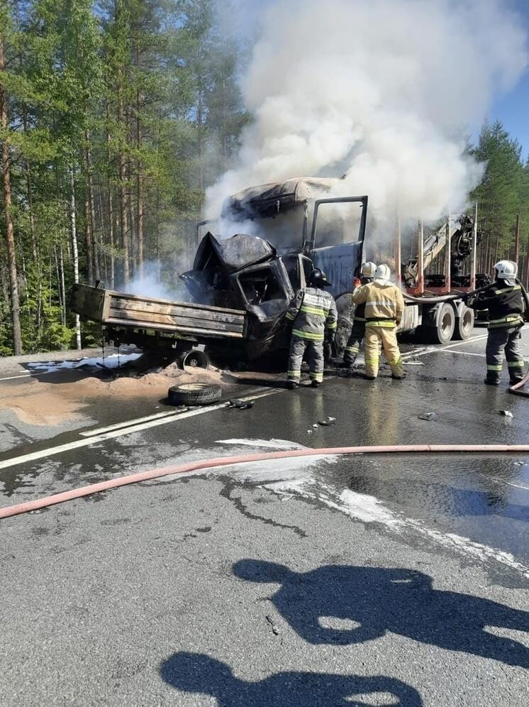 Массовое ДТП с пострадавшими произошло под  Петрозаводском